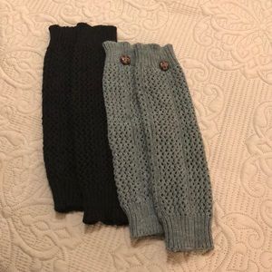NWOT 2 Pairs of Legwarmers